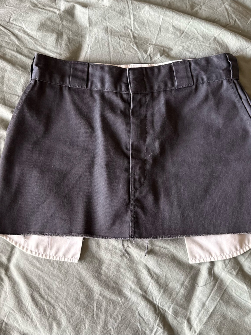 Dickies Dark Grey mini skirt